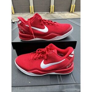 Nike Kobe VIII 8 GS Protro University Red Sneakers FN0266-601 - Size 6.5Y/8 Wmns